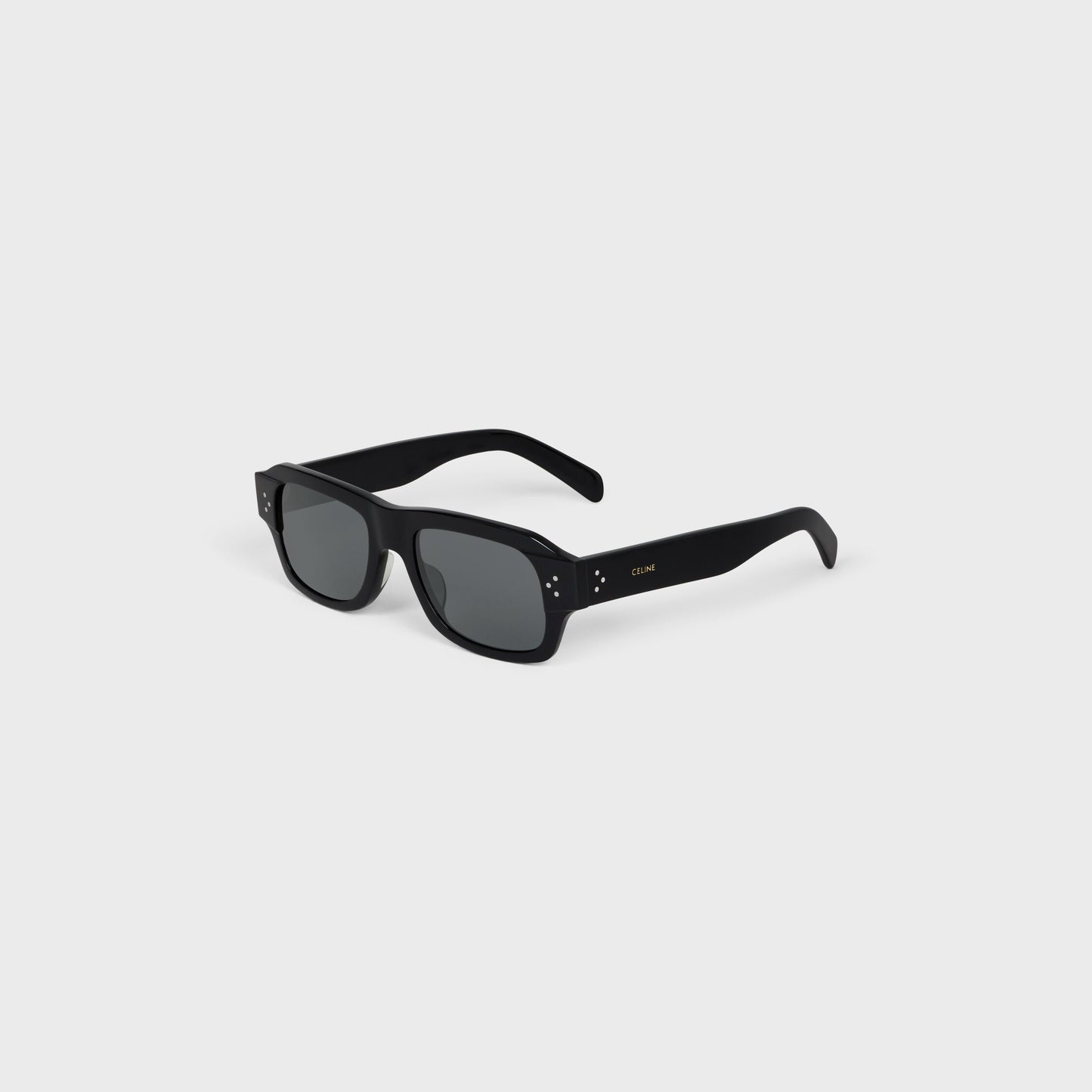 Occhiali da sole Black Frame 61 in acetato nero