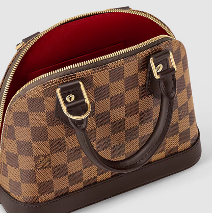 Alma BB Damier Ebene Canvas Brown