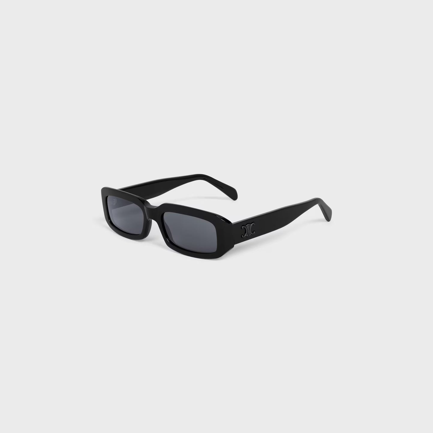 Occhiali da sole Triomphe Uomo 01 in acetato nero