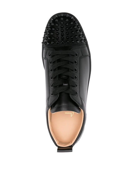 Sneakers in pelle Junior Spikes nero