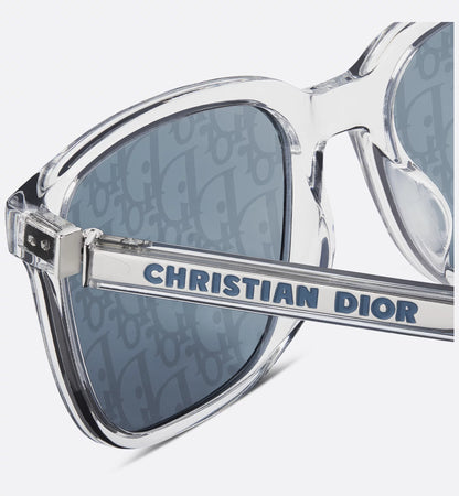 Occhiali da sole rettangolari Tag SU Crystal-Tone uomo