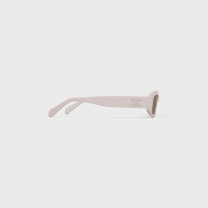 Occhiali da sole Triomphe Uomo 01 in acetato grigio caldo