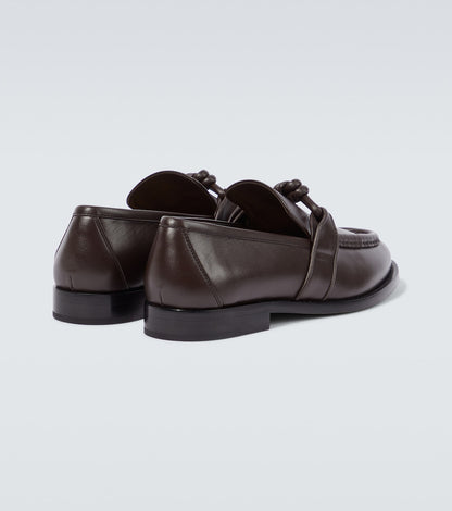 Astaire loafers in brown leather