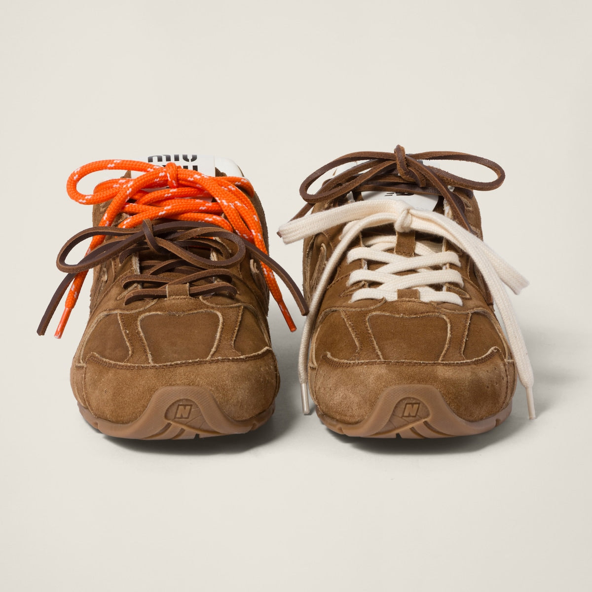 NB X MM 530 SL Sneakers aus dunkelbraunem Wildleder