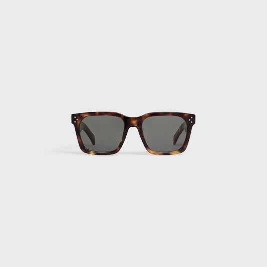 Occhiali da sole Black Frame 45 in acetato caramello havana