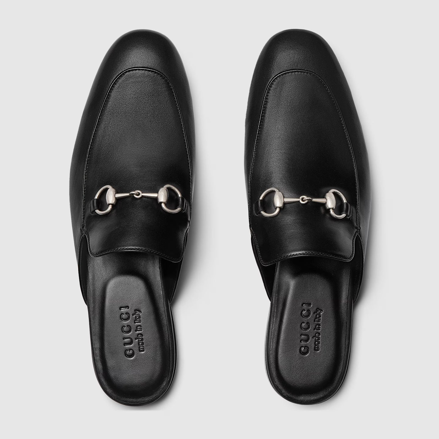 Sabot uomo con Morsetto in pelle nera