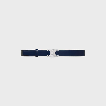 FIBBIA TRIOMPHE E TRACOLLA REVERSIBILE DA 25 MM Navy Uomo