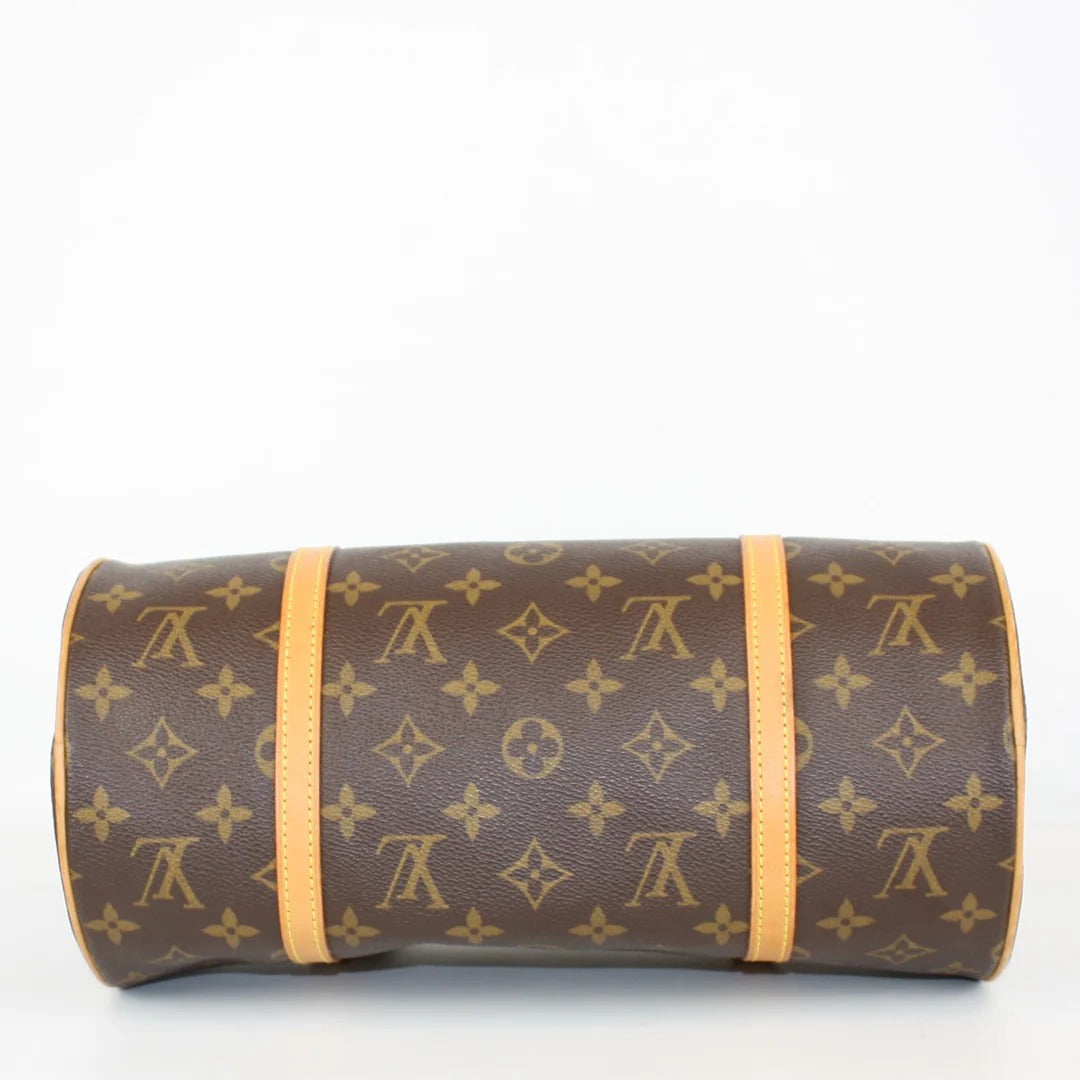 Monogram Papillon 30 Shoulder Bag M51385 Brown