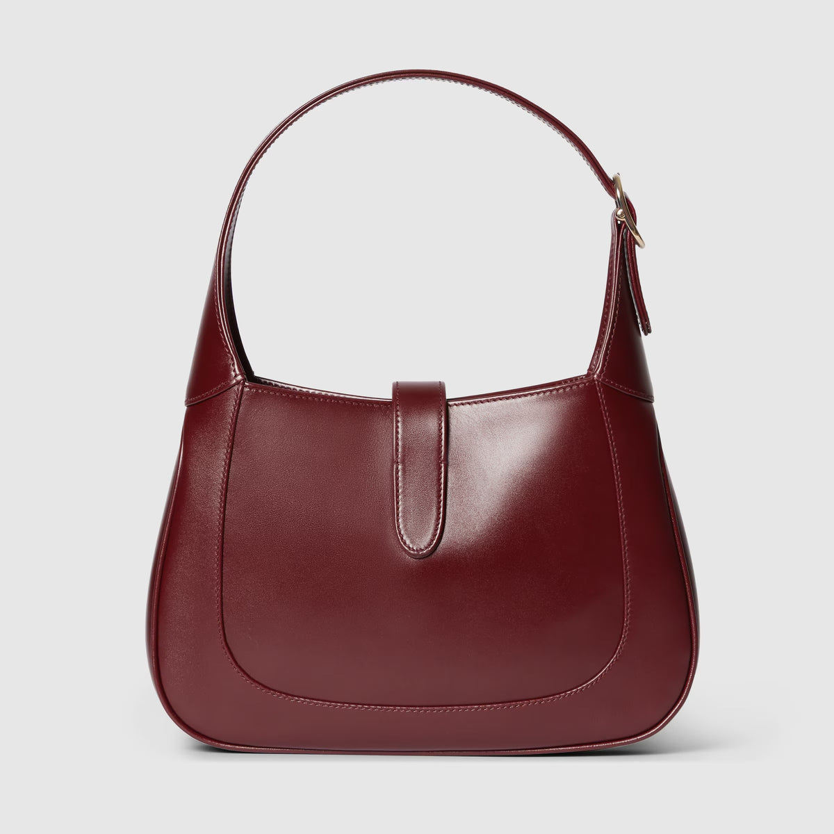 Borsa Jackie 1961 misura media in Pelle GG Rosso Ancora