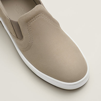 Lucky slip-on sneaker beige pebble