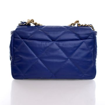 19 Small Flap Bag Blue