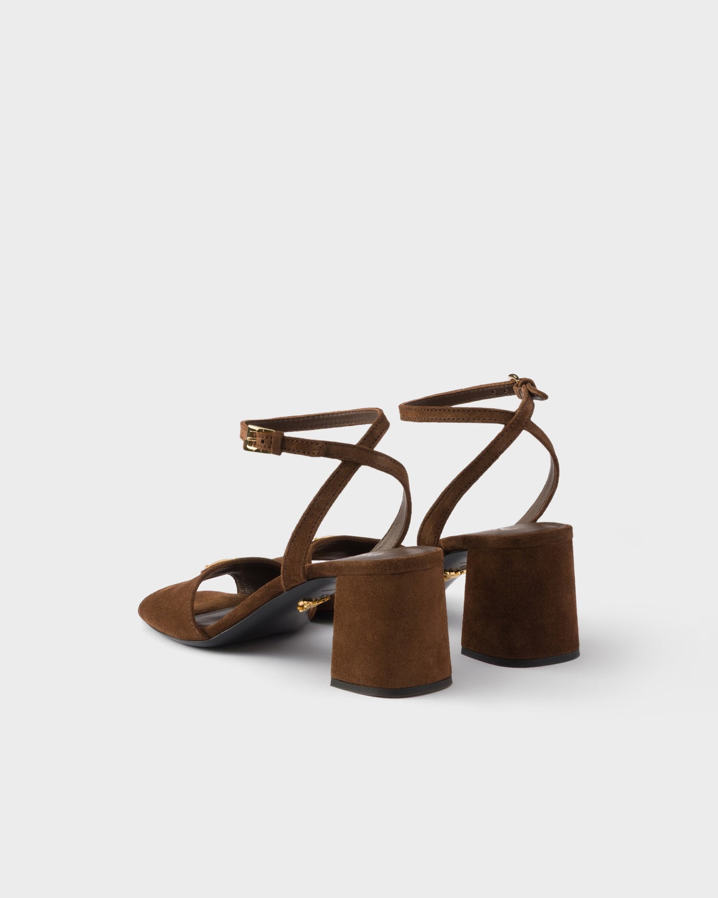 Cocoa suede sandals