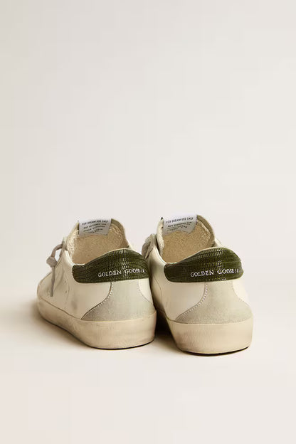 Bio Based with a perforated star and a green heel tab