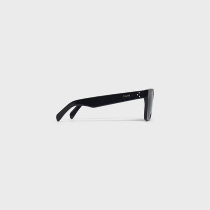 Occhiali da sole Black Frame 45 in acetato nero
