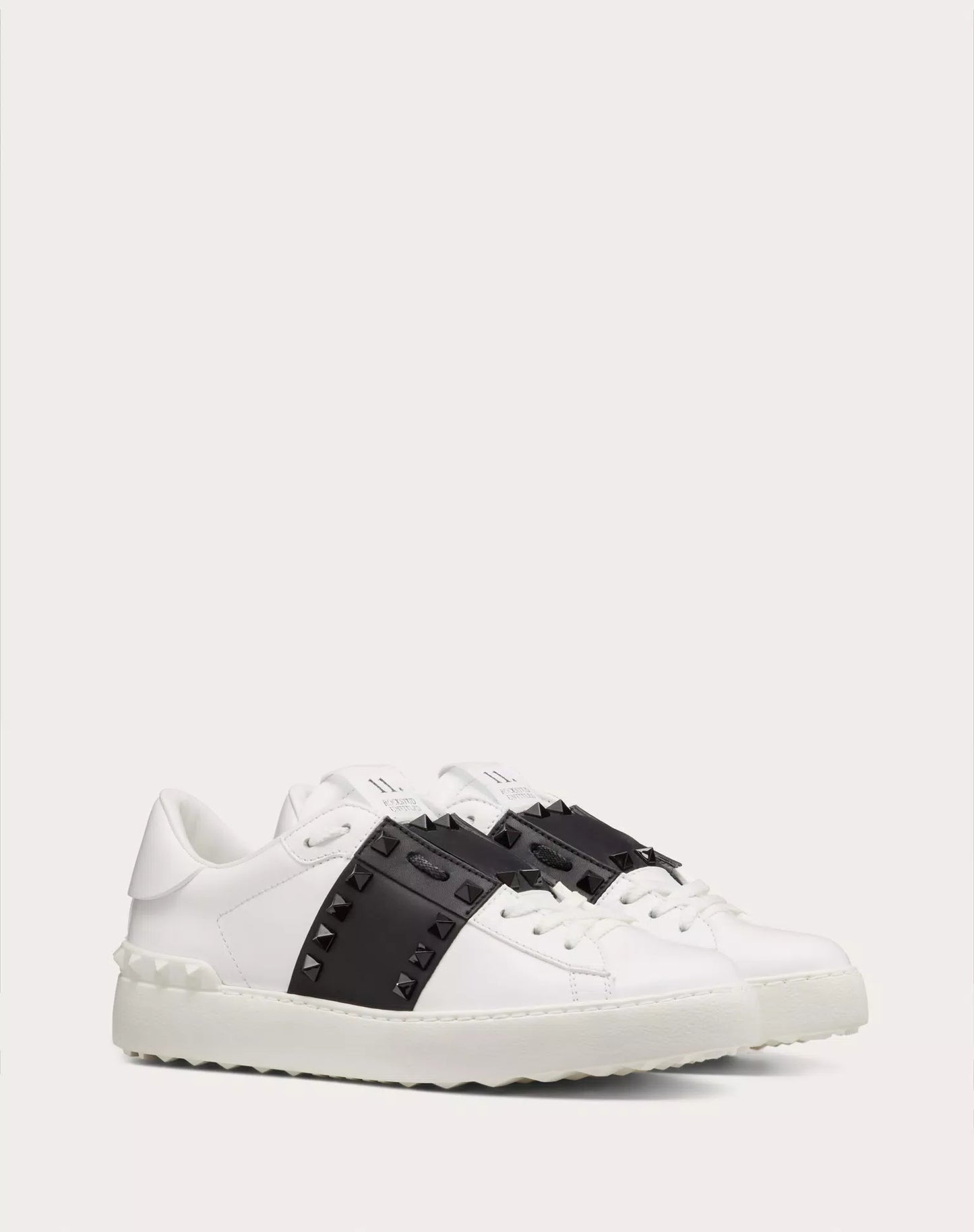 SNEAKER ROCKSTUD UNTITLED IN VITELLO CON BORCHIE IN TONO
