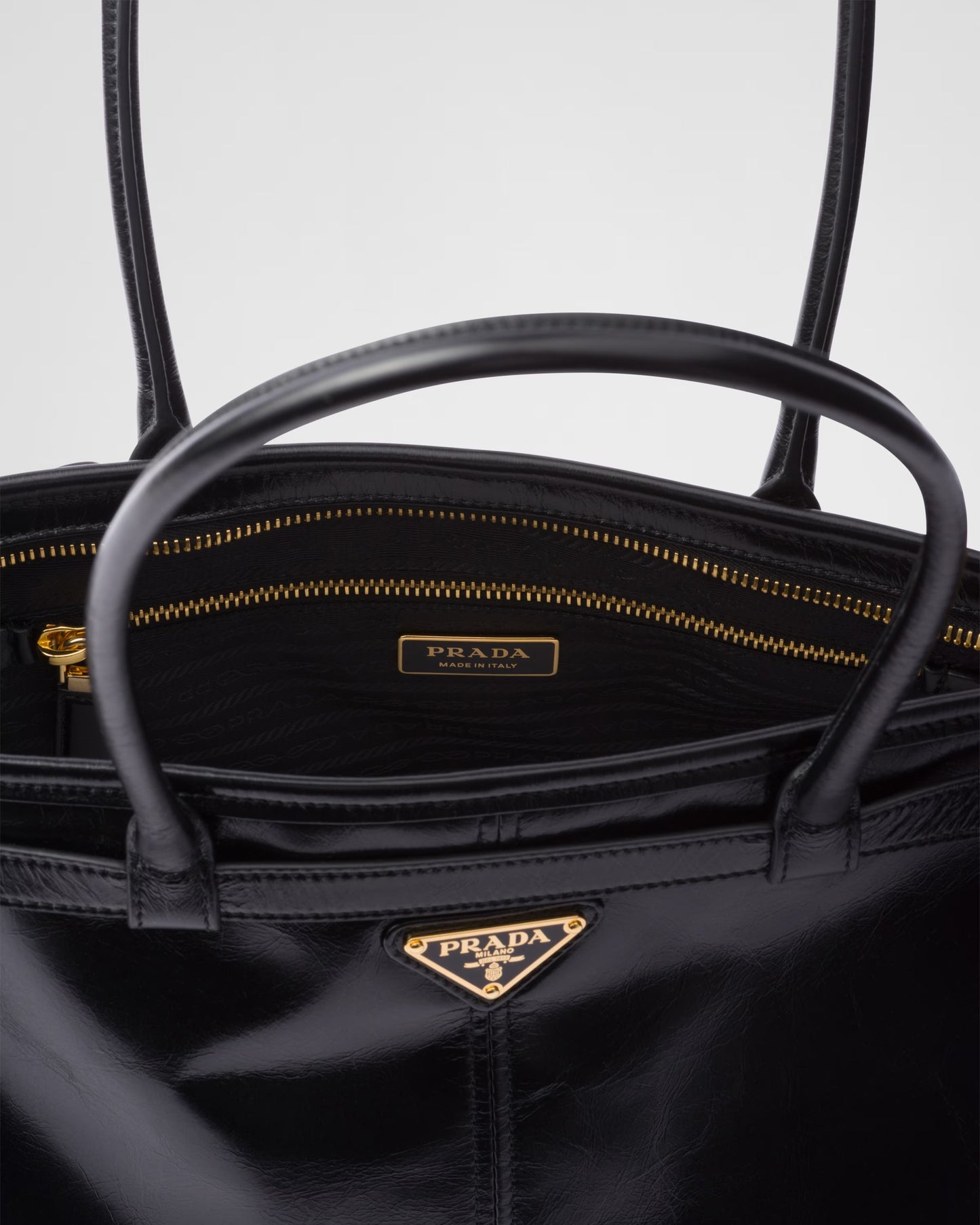 Bonnie Large Handbag in Black Leather
