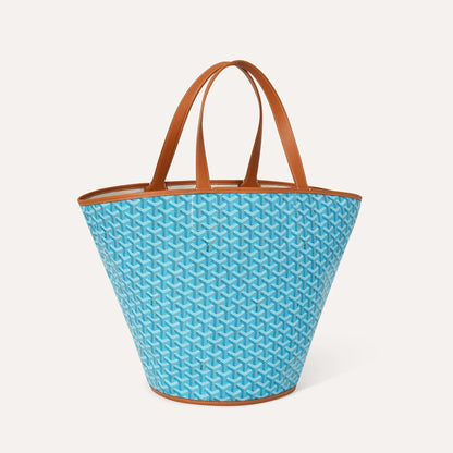 Belharra Bag Tourqouise & Tan