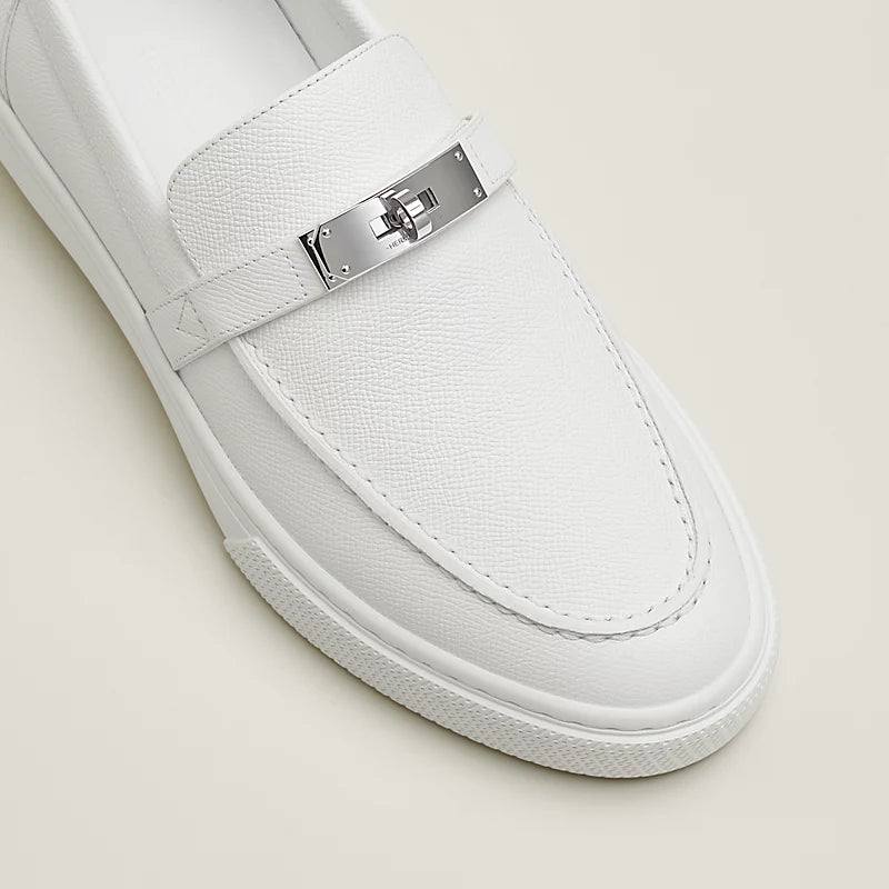Game slip-on sneakers in all-white