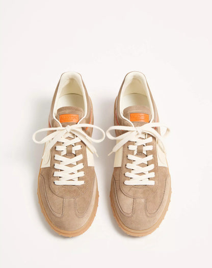 Sneaker Low Top Upvillage In Crosta KHAKI/AVORIO