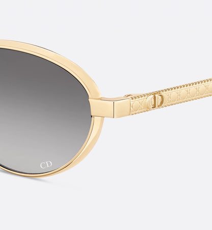 Cannage R1U Grey Gradient Oval Sunglasses for Women
