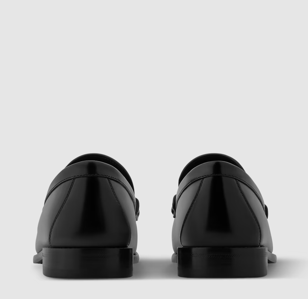 Major Black Leather Loafer