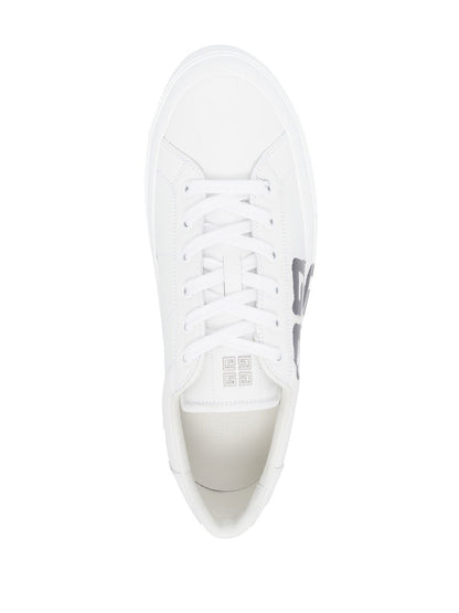 White 4G City Sport Sneakers