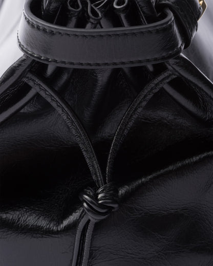 Bonnie Large Handbag in Black Leather