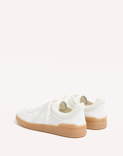 Sneaker Low Top Upvillage In Nappa Traforata Bianco