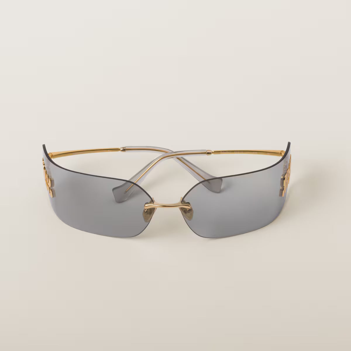 Aube Sunglasses Light Grey Lenses Large Version