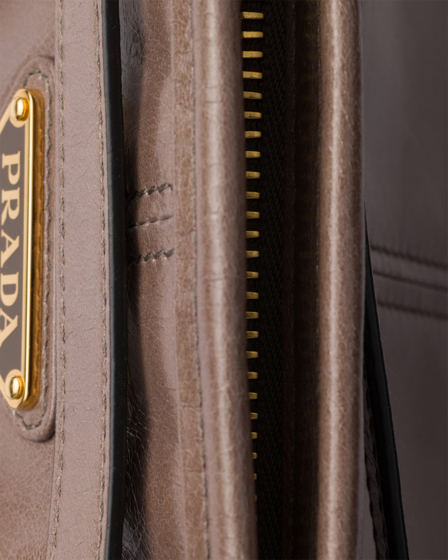 Bonnie Große braune Lederhandtasche