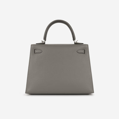 Kelly 25 - Meyer Grigio Epsom