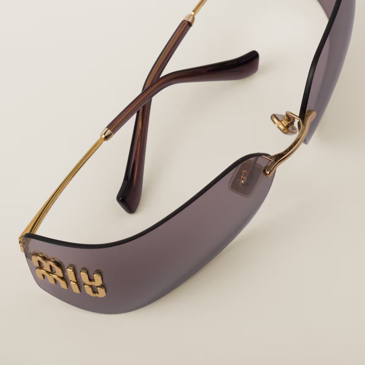 Aube Sunglasses Mauve Lenses Large Version