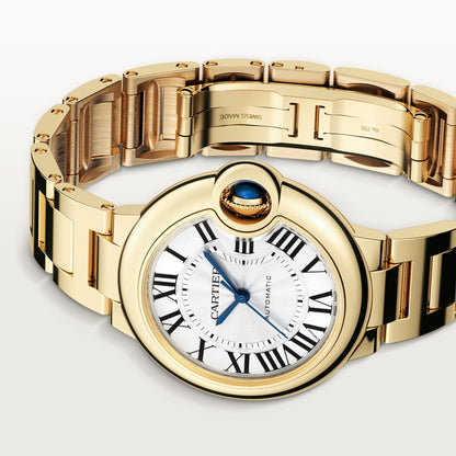 Ballon Bleu watch in gold color