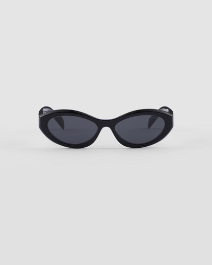 Black acetate PP Symbole sunglasses