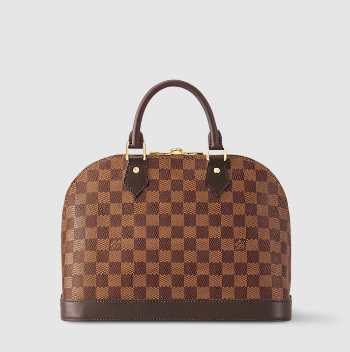 Alma PM Damier Ébène Canvas