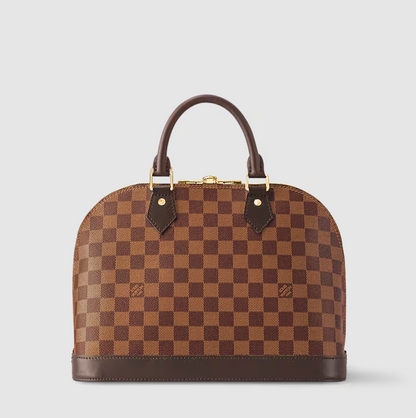 Alma PM Damier Ébène Canvas