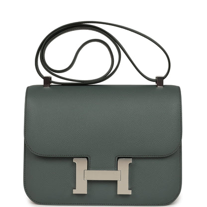Constance 23 Almond Green Epsom Palladium Hardware