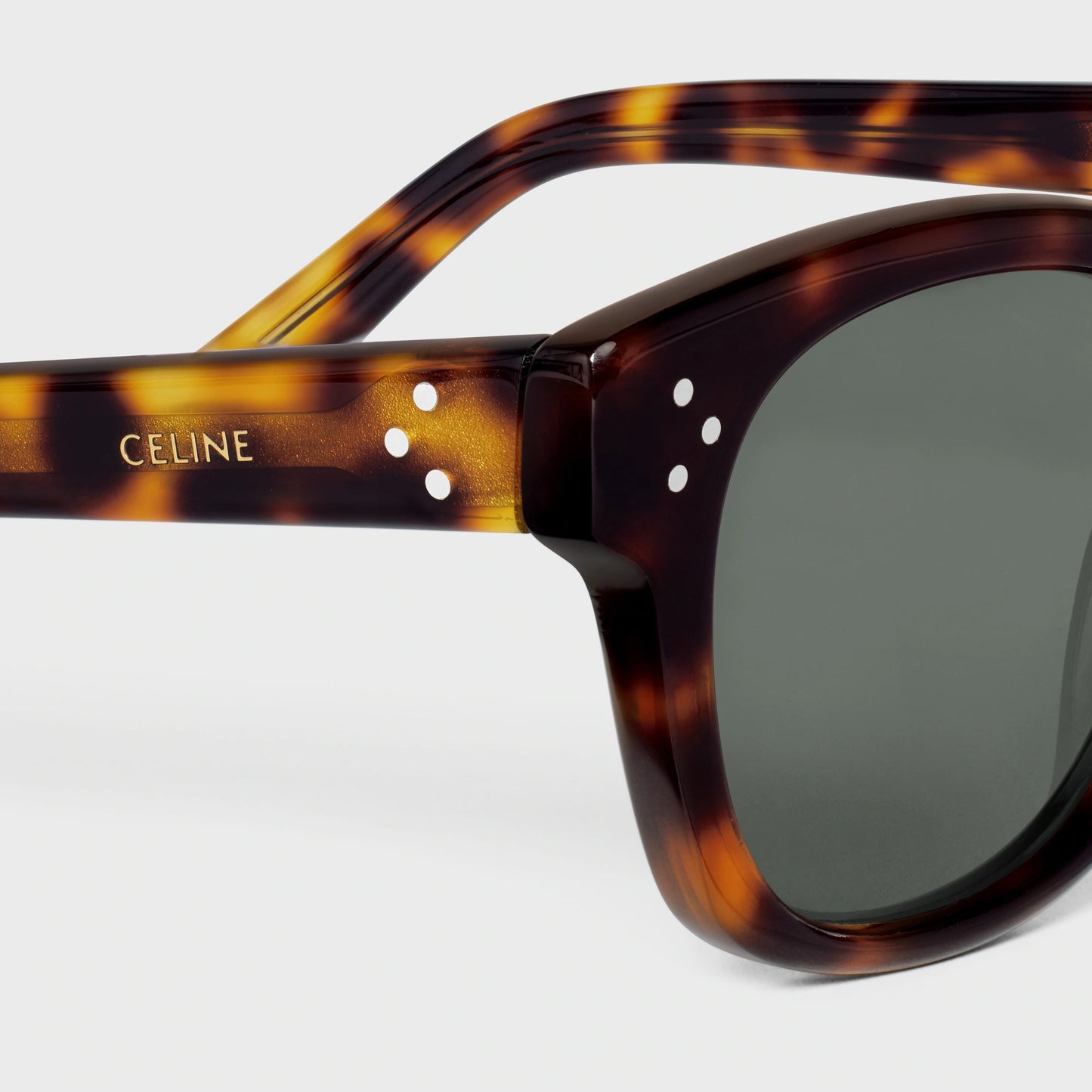 Occhiali da sole Black Frame 42 in acetato avana scuro
