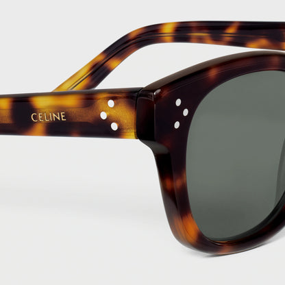 Occhiali da sole Black Frame 42 in acetato avana scuro