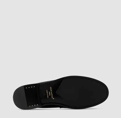 Major Black Leather Loafer