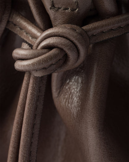 Bonnie Große braune Lederhandtasche
