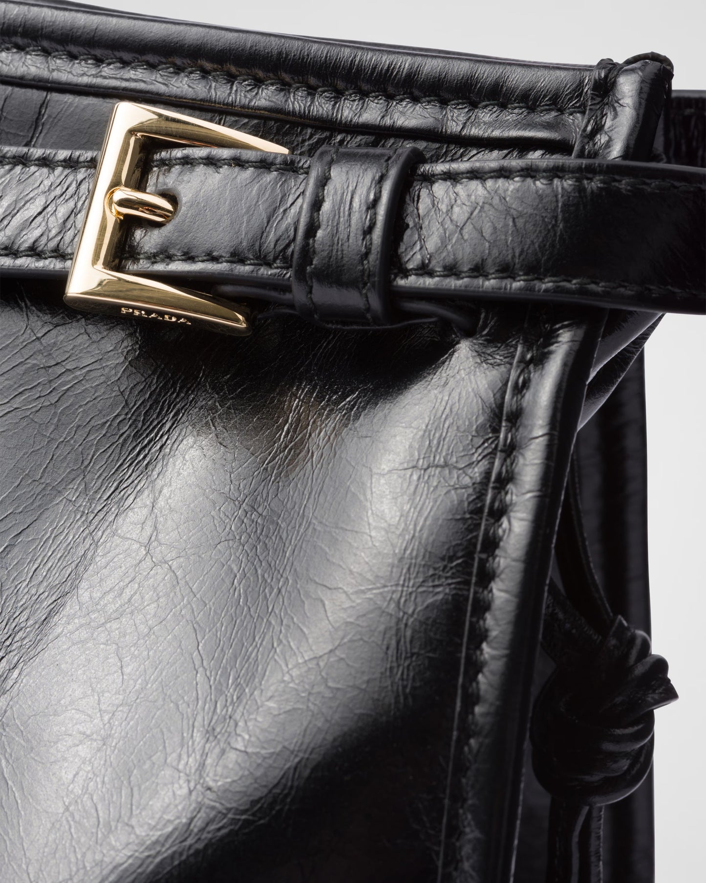 Bonnie Large Handbag in Black Leather