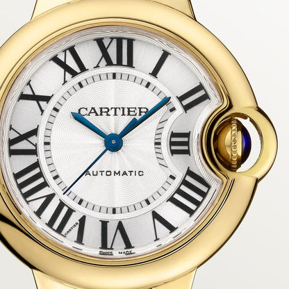 Ballon Bleu watch in gold color