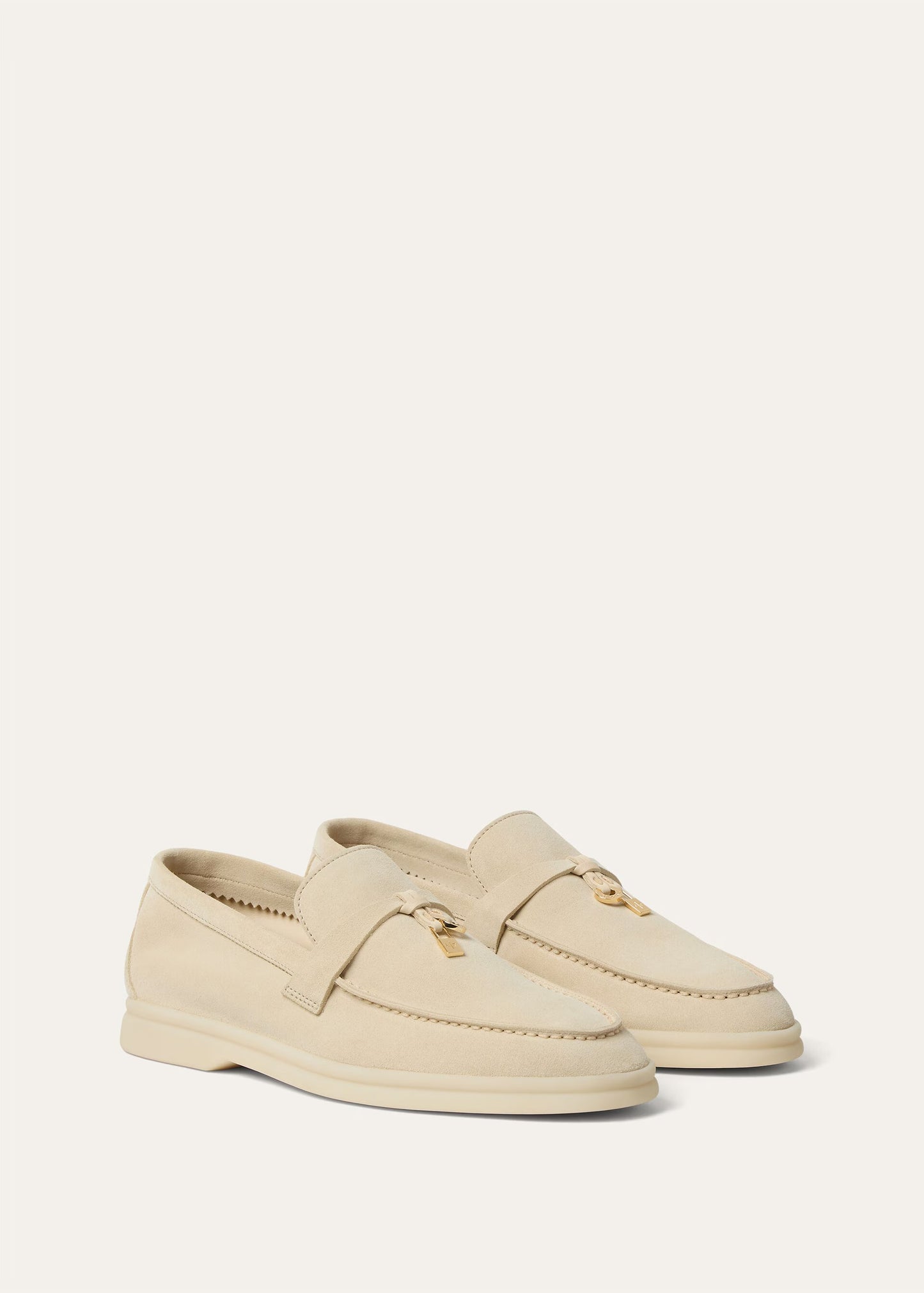 Sommerliche Charme-Loafer in Beige