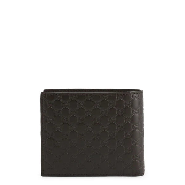 PORTAFOGLIO BIFOLD GG NERO DA UOMO IN PELLE