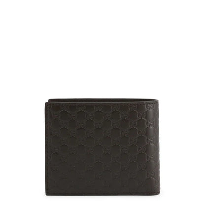 PORTAFOGLIO BIFOLD GG NERO DA UOMO IN PELLE