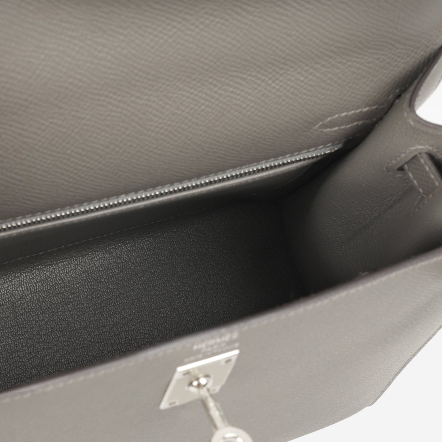 Kelly 25 - Meyer Grigio Epsom