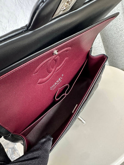 11.12 Hand Bag Nero/Argento Media