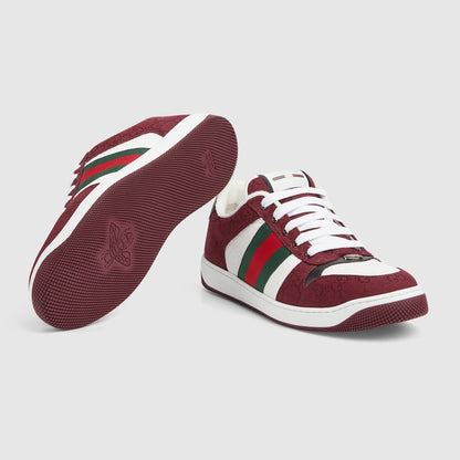 Sneaker Screener Tessuto Rosso Uomo