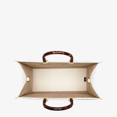 Sunshine Media in pelle bianca